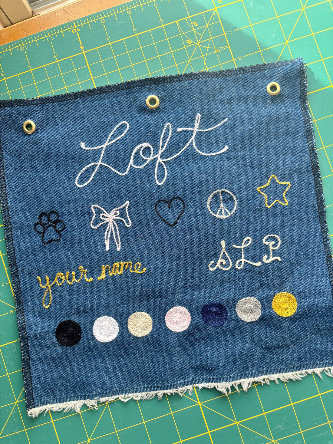 Chainstitch Embroidery Activation with LOFT