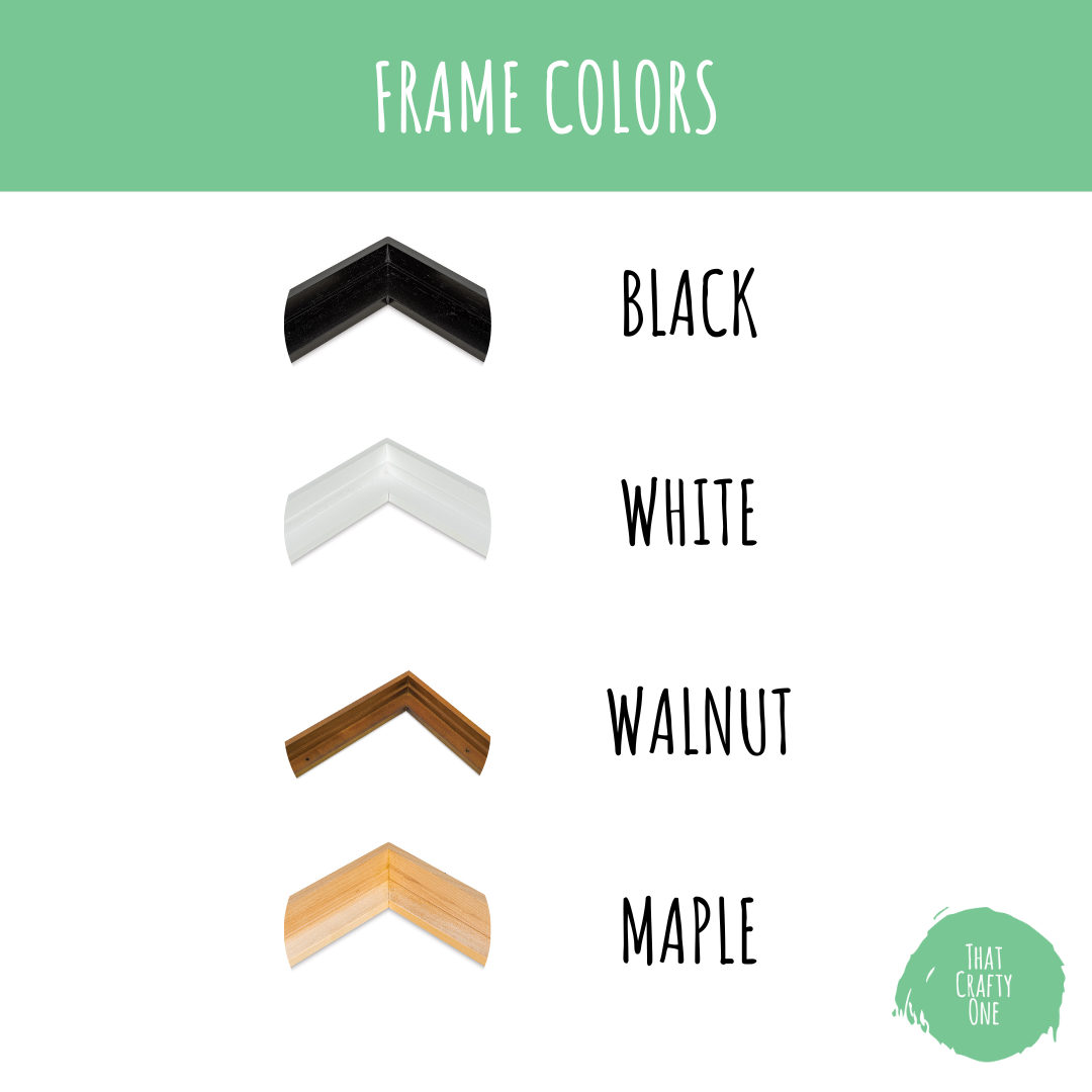 Choose frame colors for a custom chainstitch embroidered pet portrait