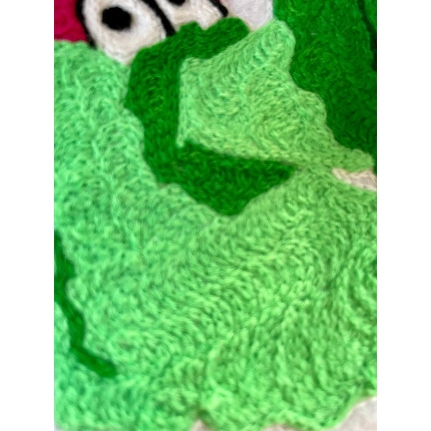 Handmade Handcranked Chainstitch Embroidered Philly Phanatic Patch - Philadelphia Phillies Baseball FanGear World Series